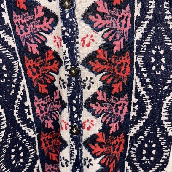 Lucky Brand NWT size small boho pheasant embroidered - Picture 5 of 8